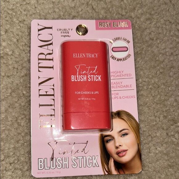 Ellen Tracy Rosy Blush Stick NIP - Picture 2 of 3
